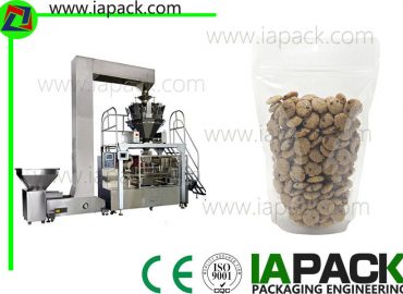 stand-up zipper premade pouch packing machine biskuit stand-up zipper pouch rotary packing machine